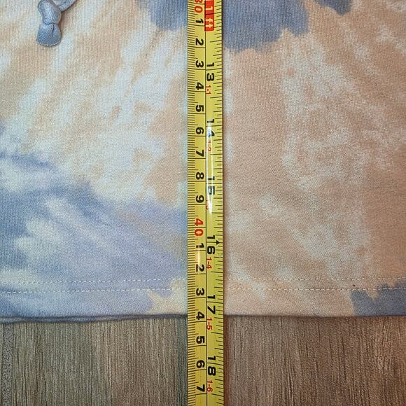 FP Movement Tie Dye Cropped Hoodie Sweatshirt Oversized Women Small - Picture 7 of 9